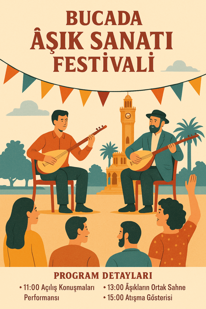 Buca’da Âşık Sanatı Festivali İzmir’in Gerçek Tutkusu