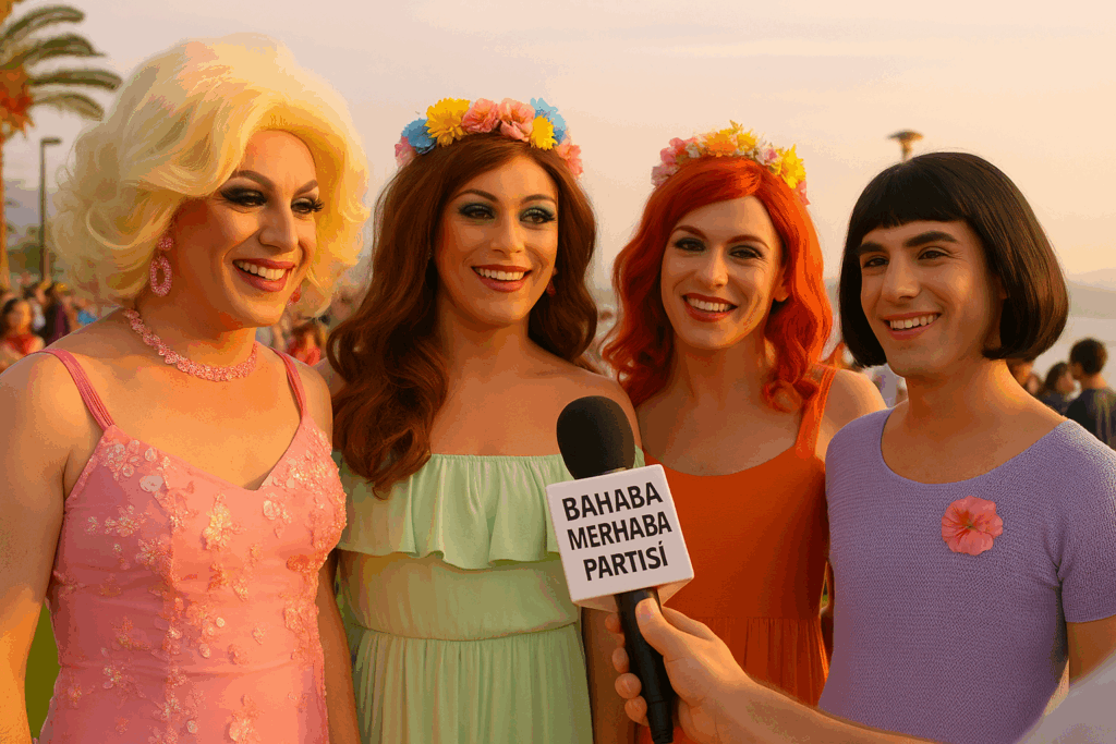 Karşıyaka’da Travestilerin Enfes Bir Bahara Merhaba Partisi
