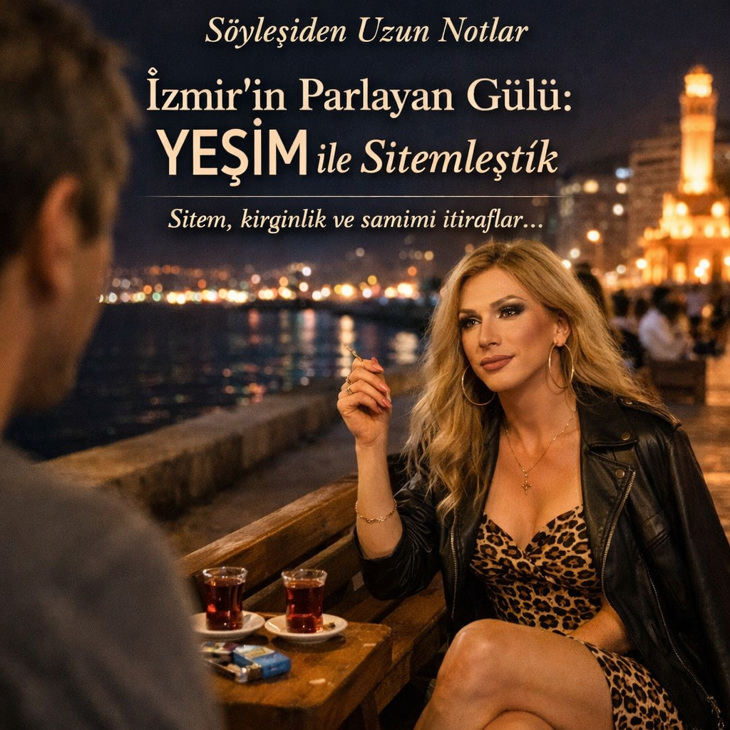 İzmir’in Parlayan Gülü Travesti Yeşim ile Sitemleştik