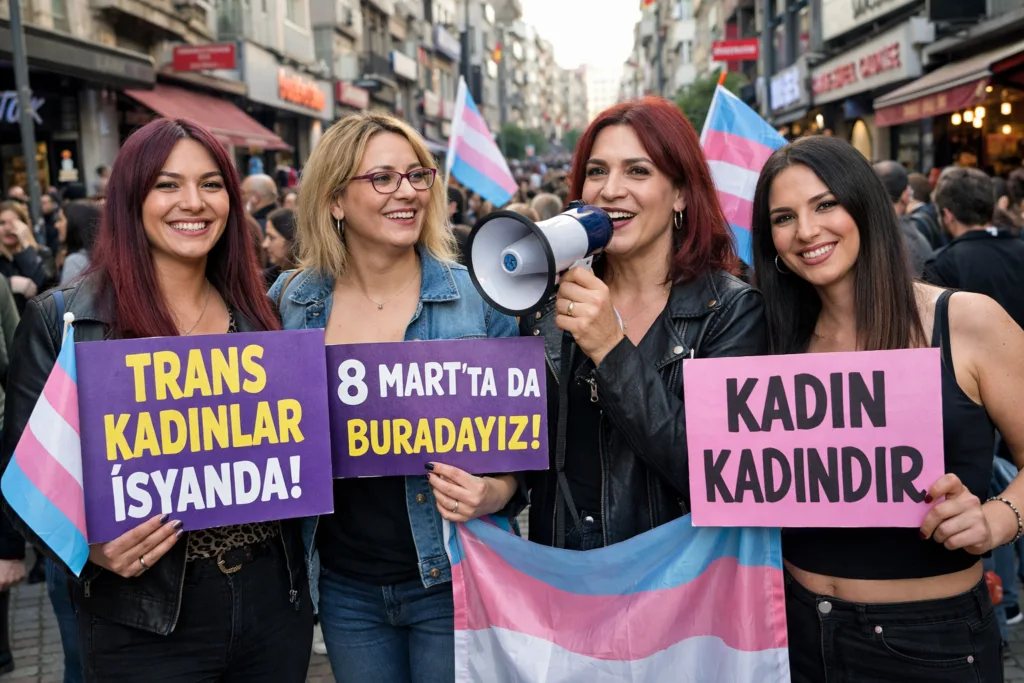 İzmir’de Translar 8 Mart Dünya Kadınlar Günü’nde