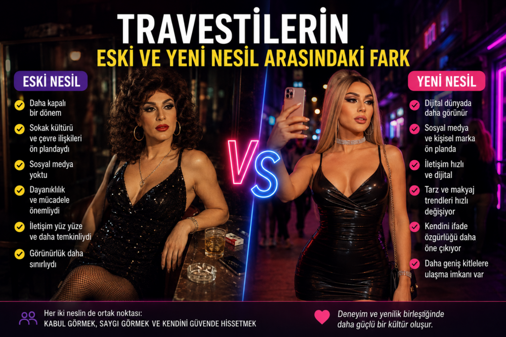Travestilerin Eski ve Yeni Nesil Arasındaki Fark