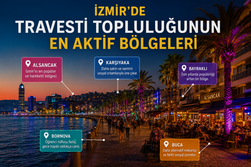 İzmir’de Travesti Topluluğunun En Aktif Bölgeleri