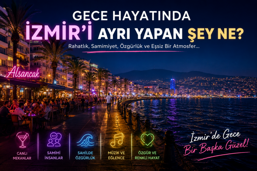 Gece Hayatında İzmir’i Ayrı Yapan Şey Ne?
