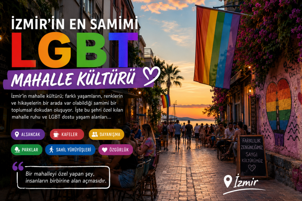 İzmir’in En Samimi LGBT Mahalle Kültürü