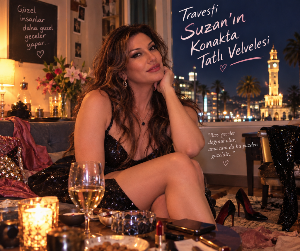 Travesti Suzan’ın Konakta Tatlı Velvelesi